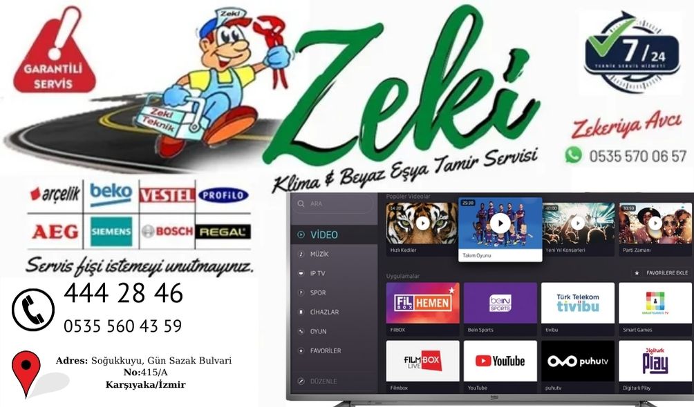 Karşıyaka Beko Televizyon Servisi