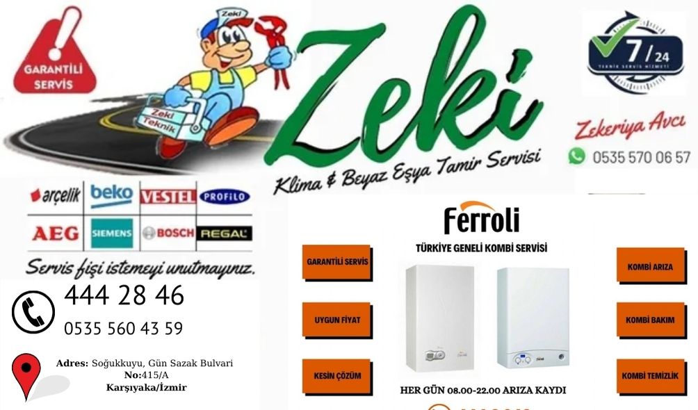 Karşıyaka Ferroli Kombi Servisi