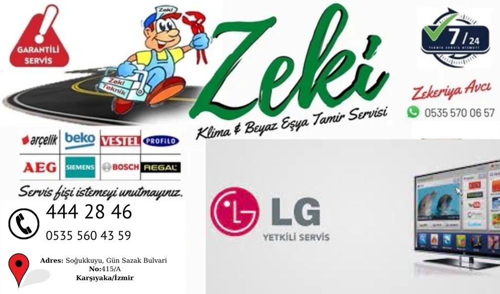 Karşıyaka LG Televizyon servisi Telefon